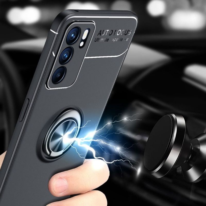 Kryt Na Oppo Reno 6 5G Silikon S Otočnou Podpěrou