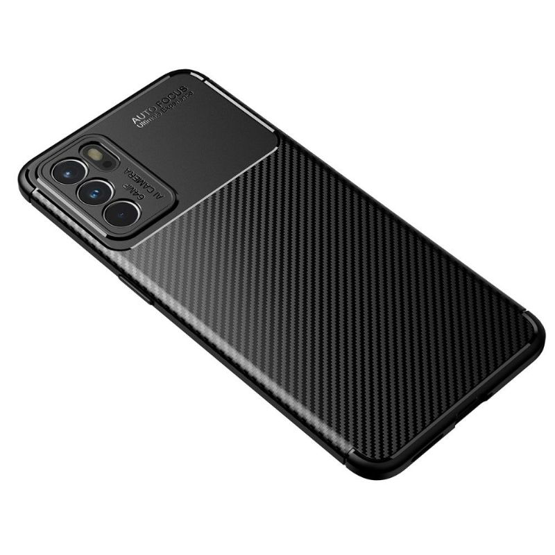 Kryt Na Oppo Reno 6 5G Styl Uhlíkových Vláken