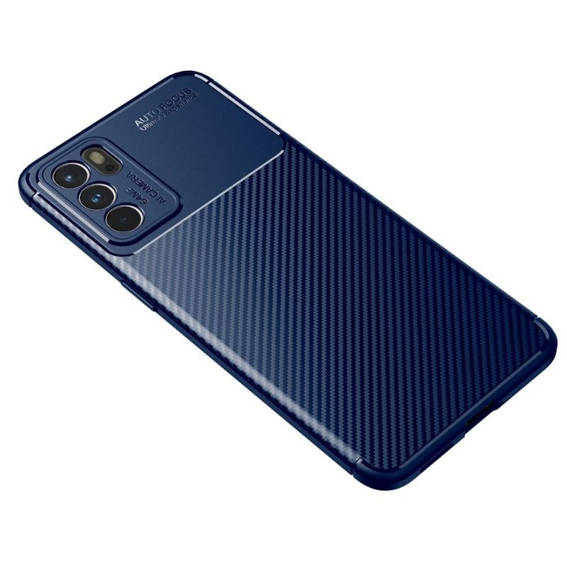 Kryt Na Oppo Reno 6 5G Styl Uhlíkových Vláken