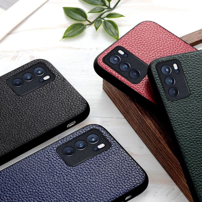Kryt Na Oppo Reno 6 5G Zrnitá Kůže
