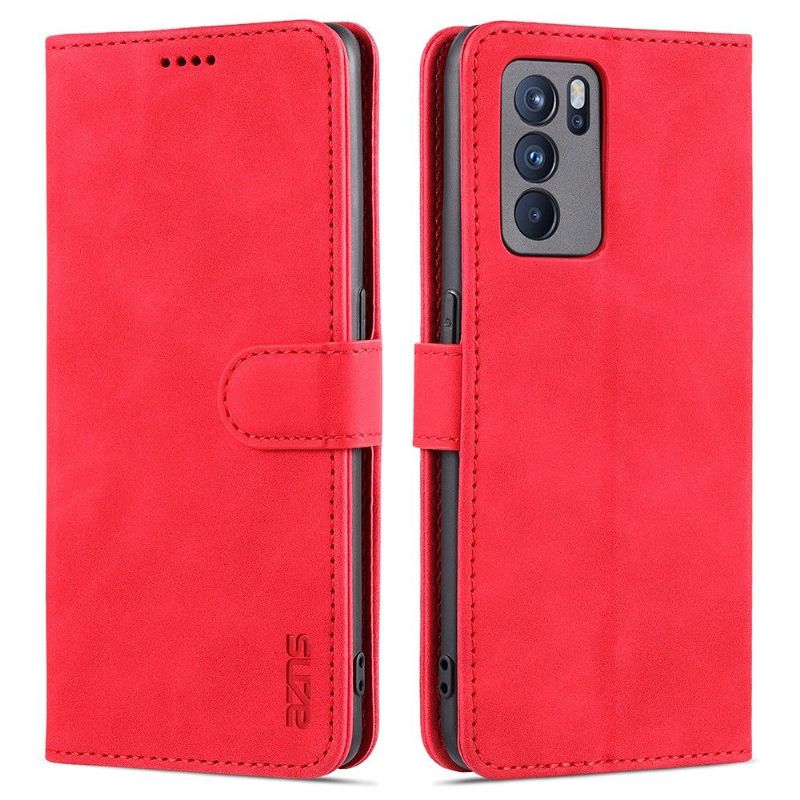 Pouzdra Na Oppo Reno 6 5G Flipové Pouzdro Držák Karty Azns