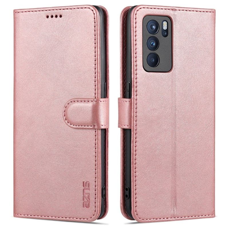 Pouzdra Na Oppo Reno 6 5G Flipové Pouzdro Držák Karty Azns