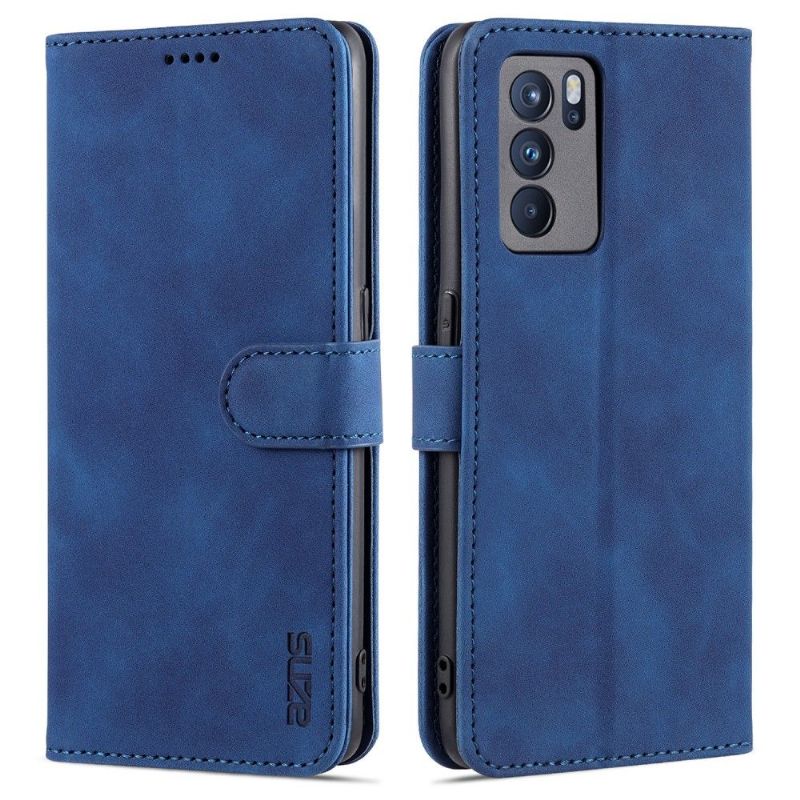 Pouzdra Na Oppo Reno 6 5G Flipové Pouzdro Držák Karty Azns