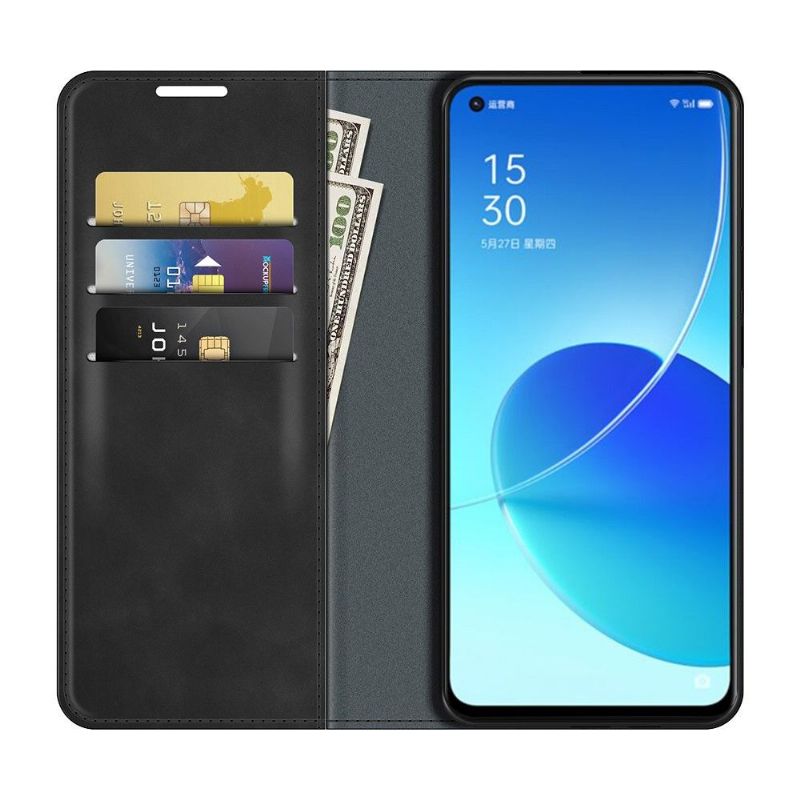 Pouzdra Na Oppo Reno 6 5G Funkční Stojan Z Umělé Kůže