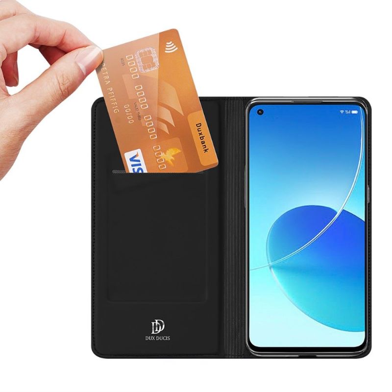 Pouzdra Na Oppo Reno 6 5G Obchodní Saténový Efekt