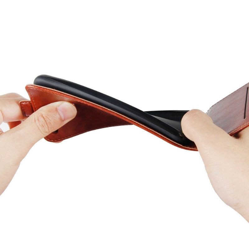 Flipové Pouzdro Na Xiaomi Redmi Note 8T Kožené Pouzdro Vertikální Umělá Kůže