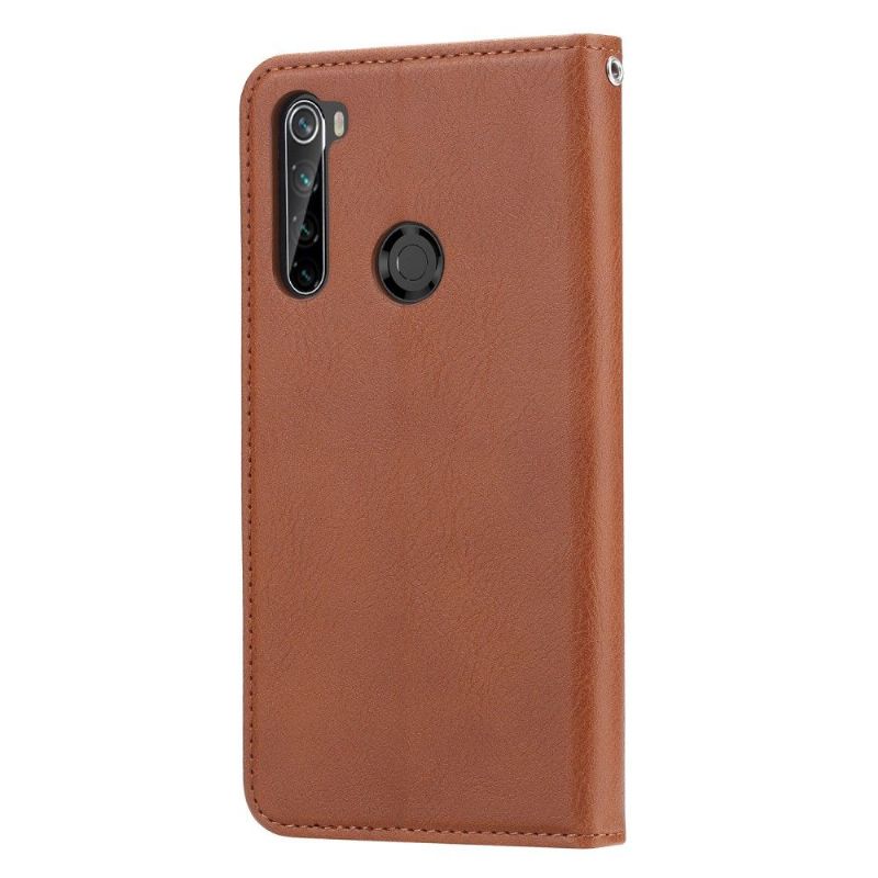 Flipové Pouzdro Na Xiaomi Redmi Note 8T Pouzdro S Koženým Stojánkem
