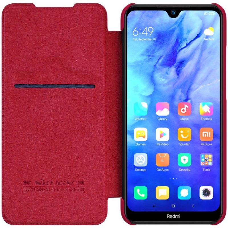 Flipové Pouzdro Na Xiaomi Redmi Note 8T Umělá Kůže Nillkin Qin