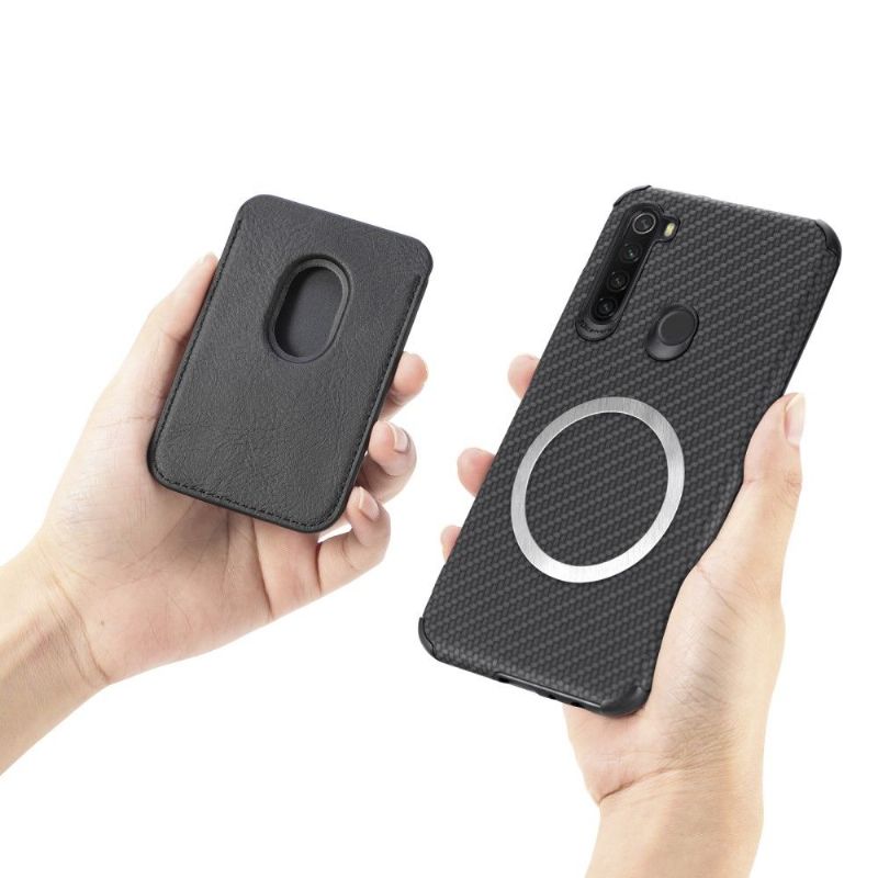 Kryt Na Xiaomi Redmi Note 8T Ochranný Držák Magnetické Karty