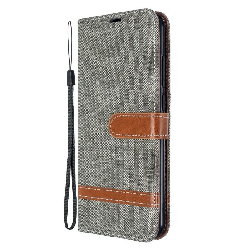Pouzdra Na Xiaomi Redmi Note 8T Flipové Pouzdro Látkové Potahové Fólie