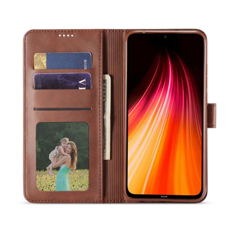 Pouzdra Na Xiaomi Redmi Note 8T Peněženkové Pouzdro Peněženka Z Imitace Kůže