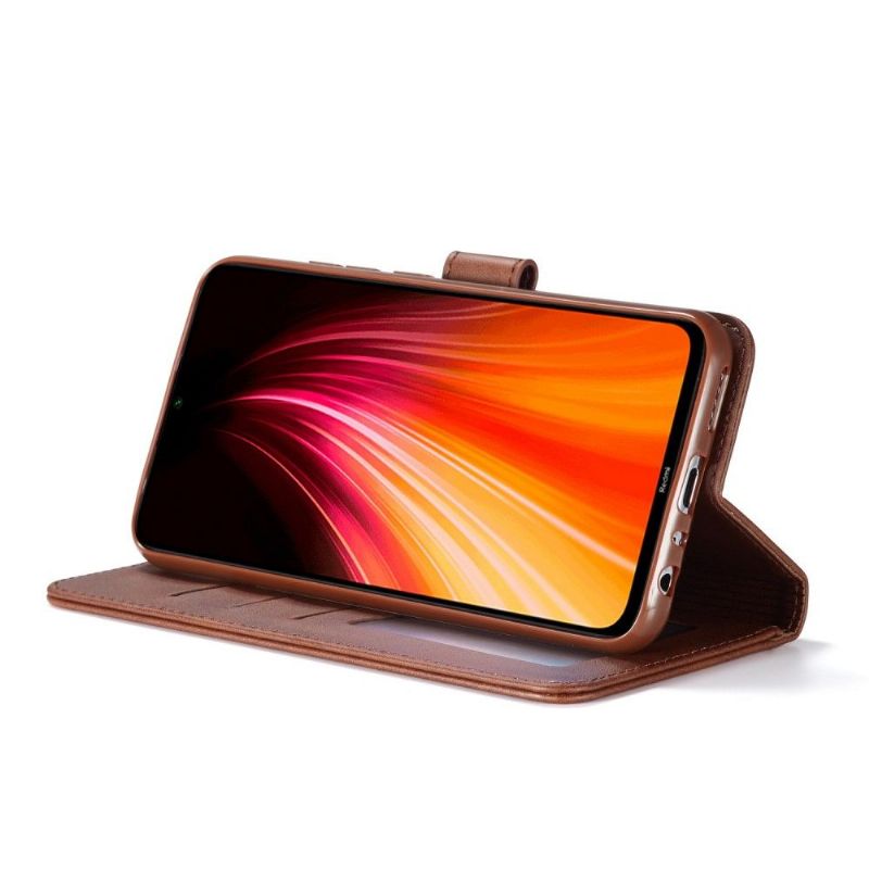 Pouzdra Na Xiaomi Redmi Note 8T Peněženkové Pouzdro Peněženka Z Imitace Kůže