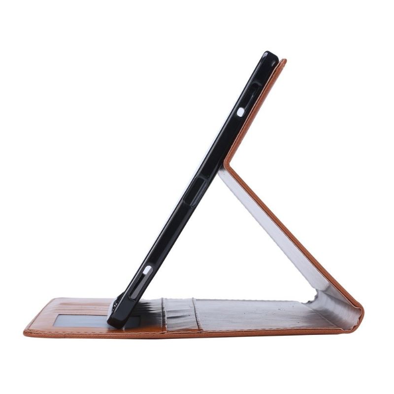 Kožené Pouzdro Na Samsung Galaxy Tab S7 Stojanový Držák Karty