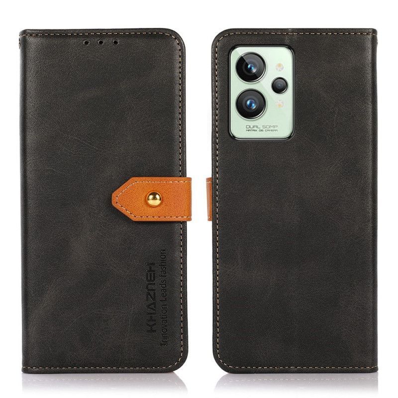 Flipové Pouzdro Na Realme GT2 Pro S Popruhem Khazneh