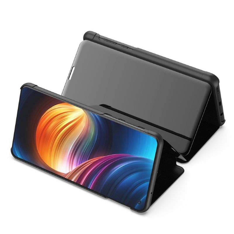 Kryt Na Samsung Galaxy A50 Flipové Pouzdro Zrcadlový Efekt