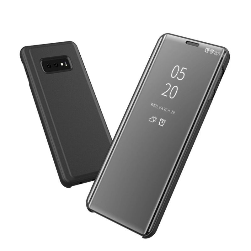 Kryt Na Samsung Galaxy A50 Flipové Pouzdro Zrcadlový Efekt