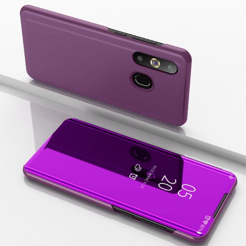 Kryt Na Samsung Galaxy A50 Flipové Pouzdro Zrcadlový Efekt