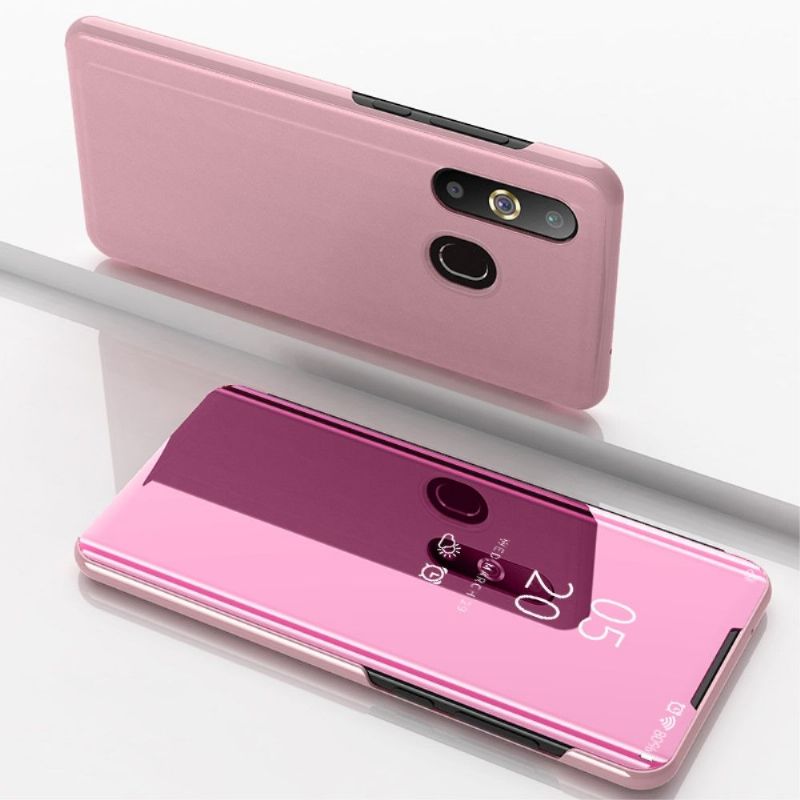 Kryt Na Samsung Galaxy A50 Flipové Pouzdro Zrcadlový Efekt
