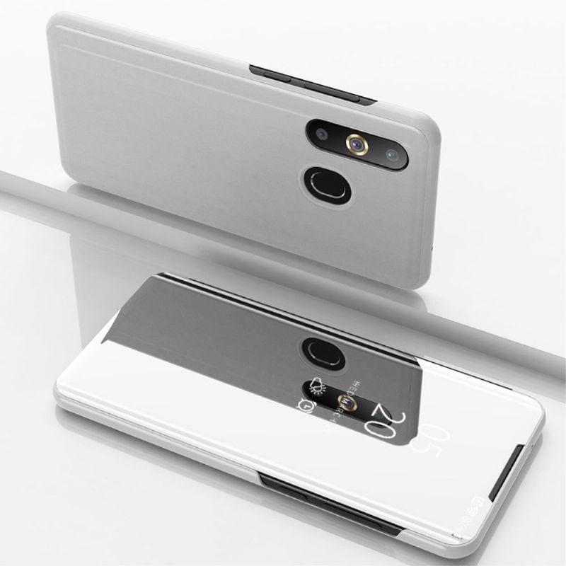 Kryt Na Samsung Galaxy A50 Flipové Pouzdro Zrcadlový Efekt