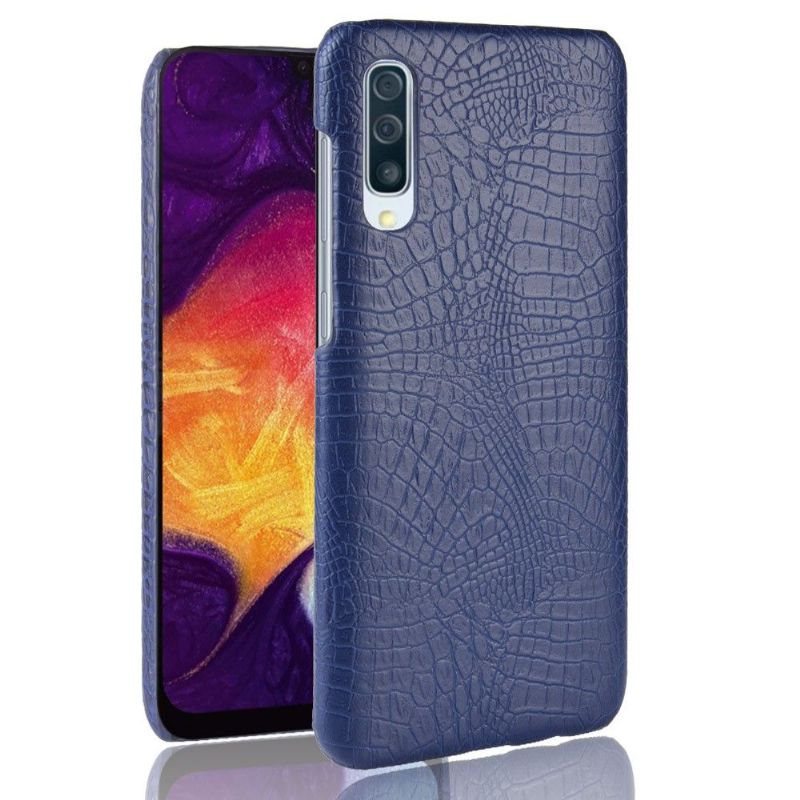 Kryt Na Samsung Galaxy A50 Struktura Krokodýlí Kůže S Efektem Kůže