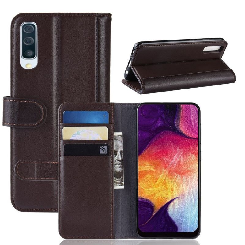 Pouzdra Na Samsung Galaxy A50 Peněženkové Pouzdro Prémiová Kůže