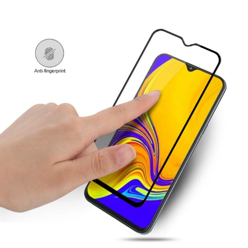 Samsung Galaxy A50 – Ochranné Tvrzené Sklo V Plné Velikosti – Černá
