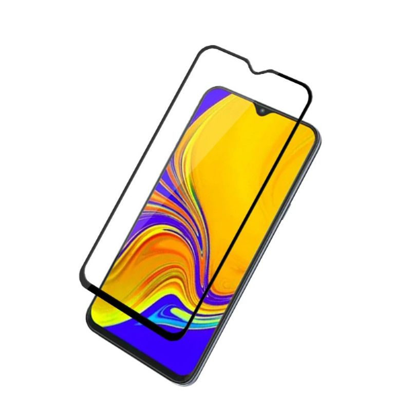 Samsung Galaxy A50 – Ochranné Tvrzené Sklo V Plné Velikosti – Černá