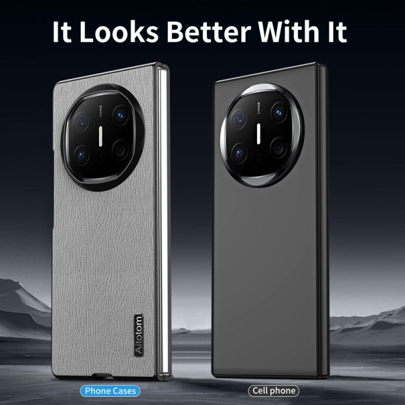 Kryt Huawei Mate X6 Textura Dřeva