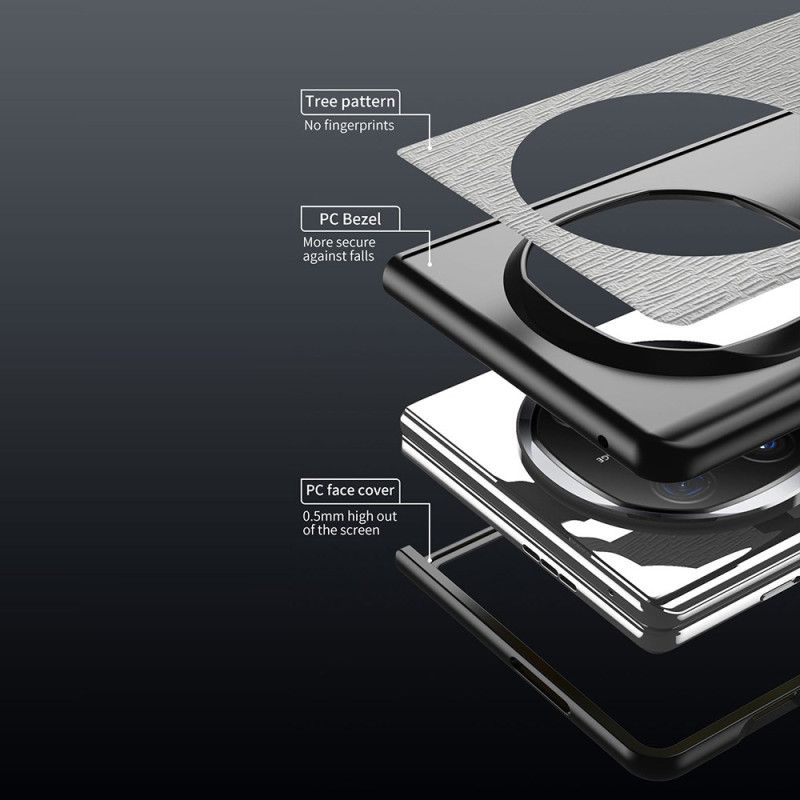 Kryt Huawei Mate X6 Textura Dřeva