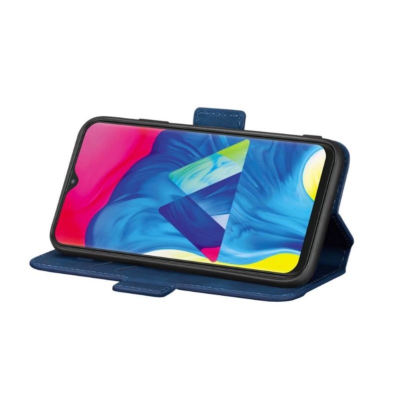 Flipové Pouzdro Na Samsung Galaxy A20e Retro Kožený Efekt