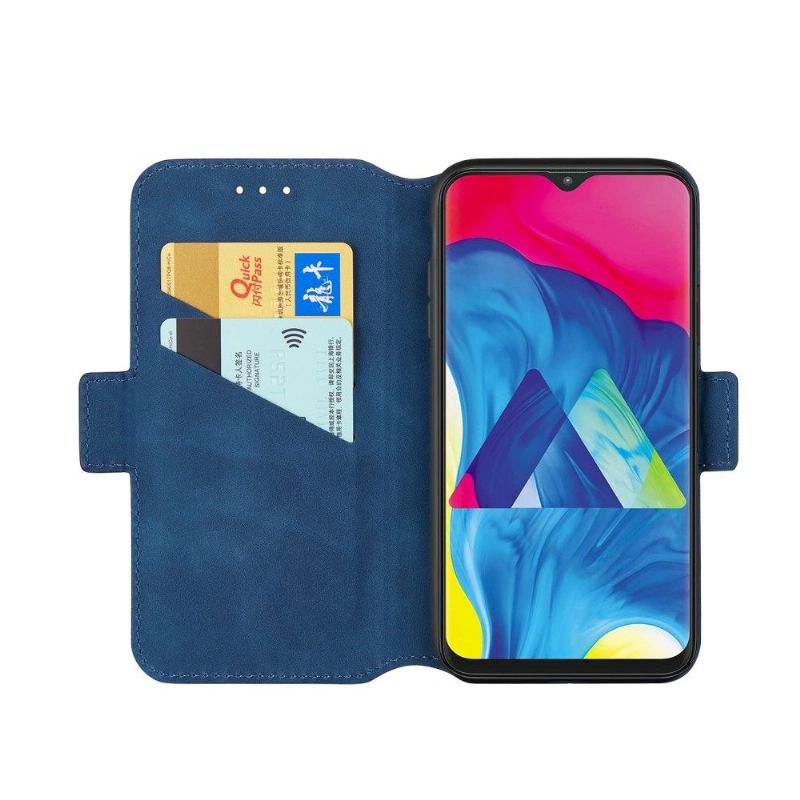 Flipové Pouzdro Na Samsung Galaxy A20e Retro Kožený Efekt