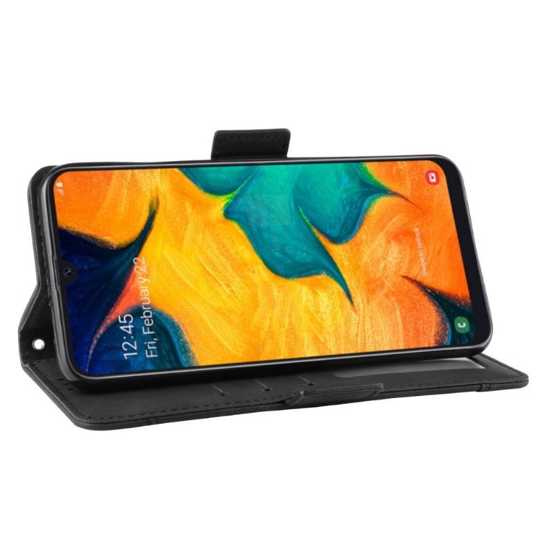 Kožené Pouzdro Na Samsung Galaxy A20e Premium S Držitelem Karty