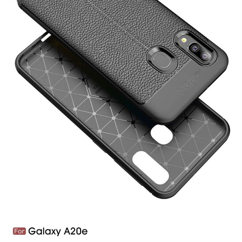 Kryt Na Samsung Galaxy A20e Gel Pro Konečnou Úpravu Umělé Kůže