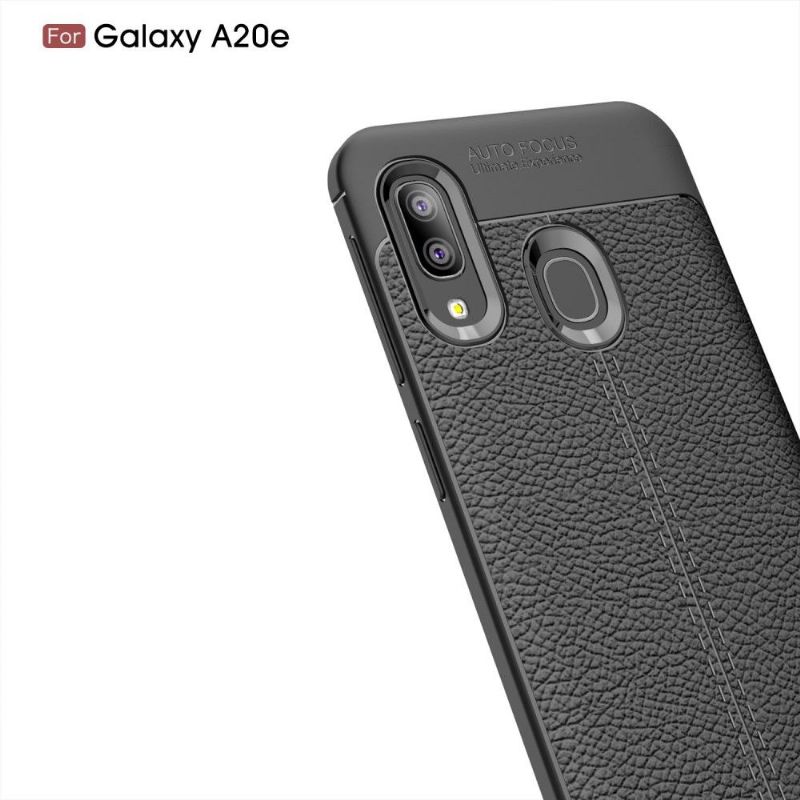 Kryt Na Samsung Galaxy A20e Gel Pro Konečnou Úpravu Umělé Kůže