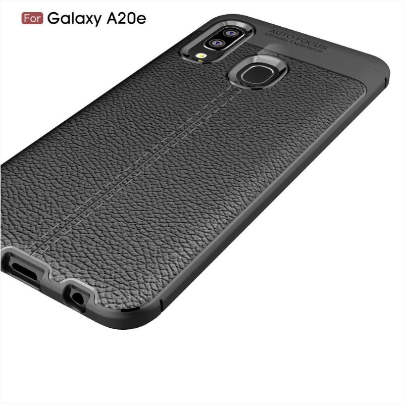 Kryt Na Samsung Galaxy A20e Gel Pro Konečnou Úpravu Umělé Kůže
