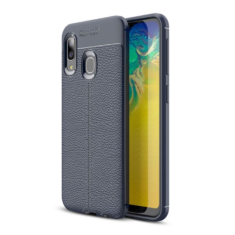 Kryt Na Samsung Galaxy A20e Gel Pro Konečnou Úpravu Umělé Kůže