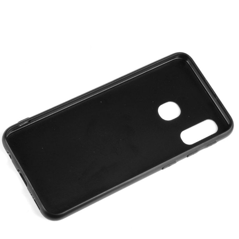 Kryt Na Samsung Galaxy A20e Kožený Efekt