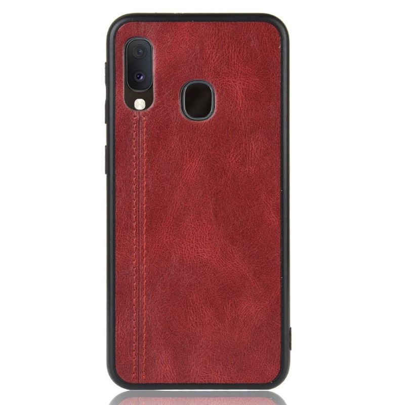 Kryt Na Samsung Galaxy A20e Kožený Efekt