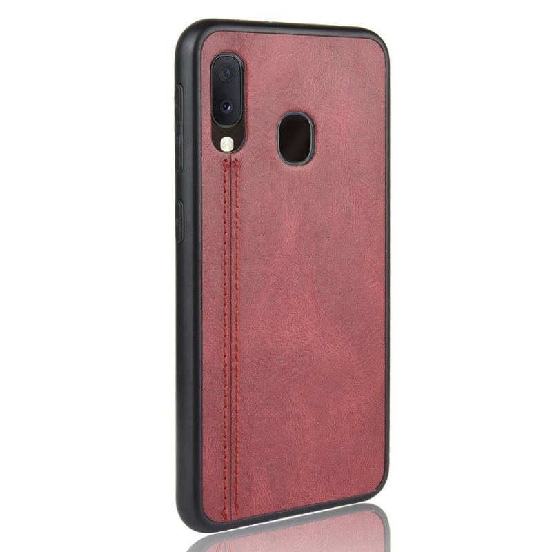 Kryt Na Samsung Galaxy A20e Kožený Efekt