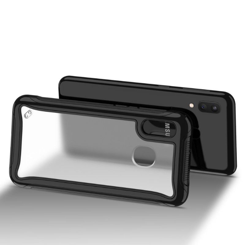Kryt Na Samsung Galaxy A20e Průhledný Obrys V Barvě