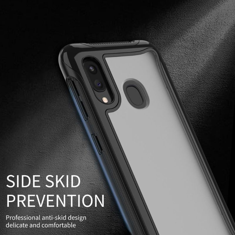 Kryt Na Samsung Galaxy A20e Průhledný Obrys V Barvě