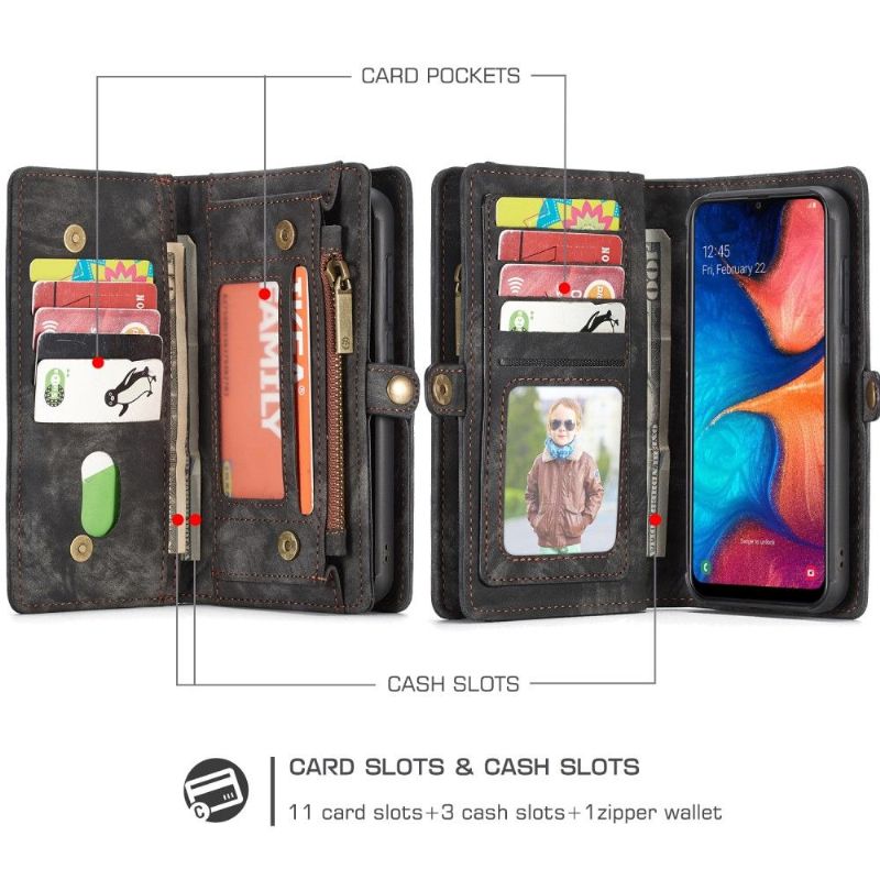 Kryt Pouzdra Na Samsung Galaxy A20e 2v1 Magnetický