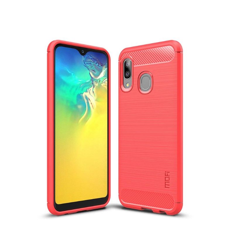 Kryty Na Mobil Na Samsung Galaxy A20e Kartáčovaný Mofi