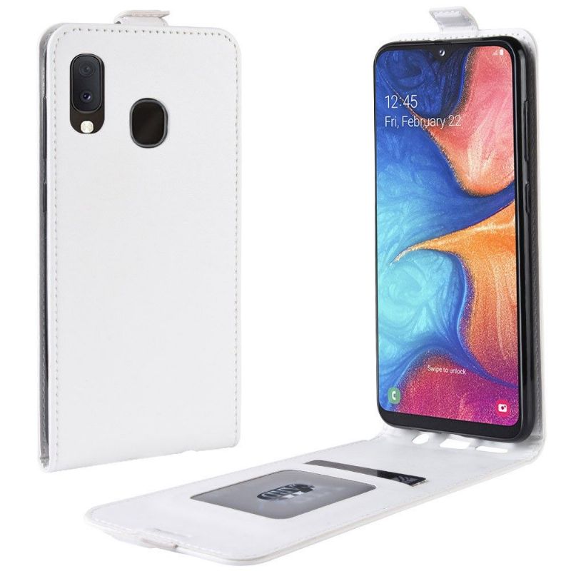 Pouzdra Na Samsung Galaxy A20e Flipové Pouzdro Vertikální Umělá Kůže