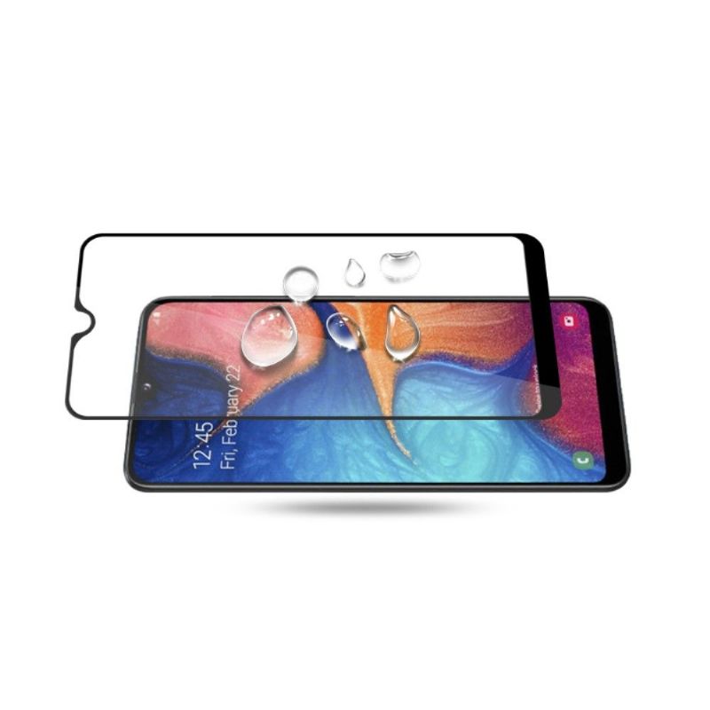 Samsung Galaxy A20E – Ochranné Tvrzené Sklo V Plné Velikosti – Černá