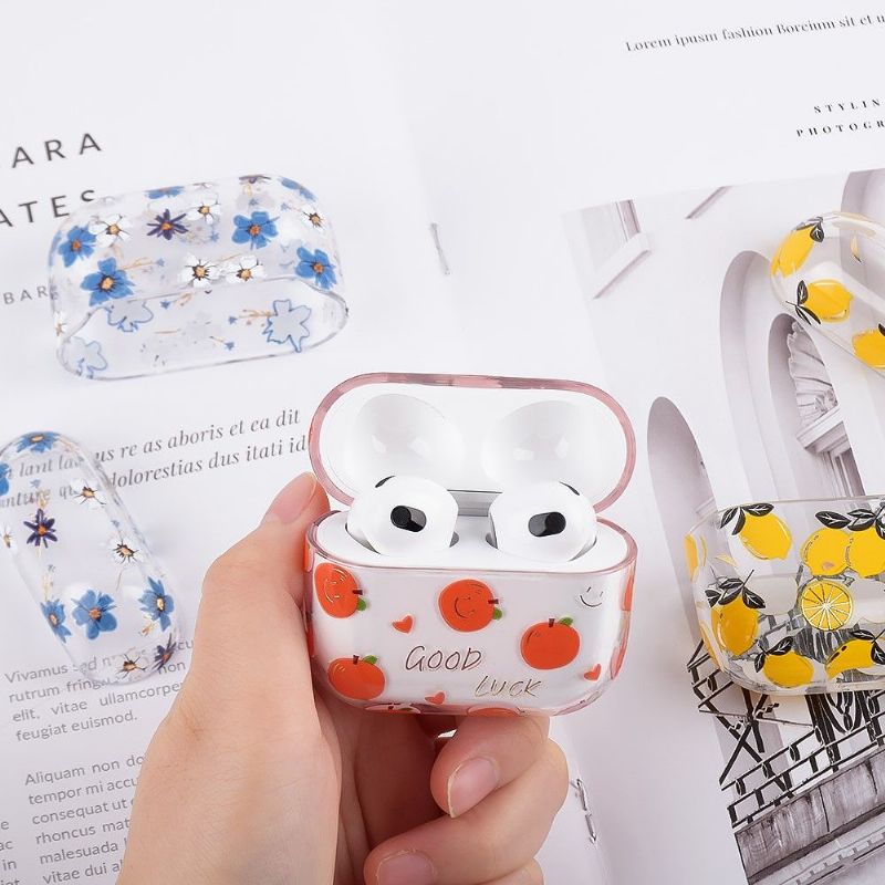 3 Pouzdro Na Airpods Ovoce A Avokádo
