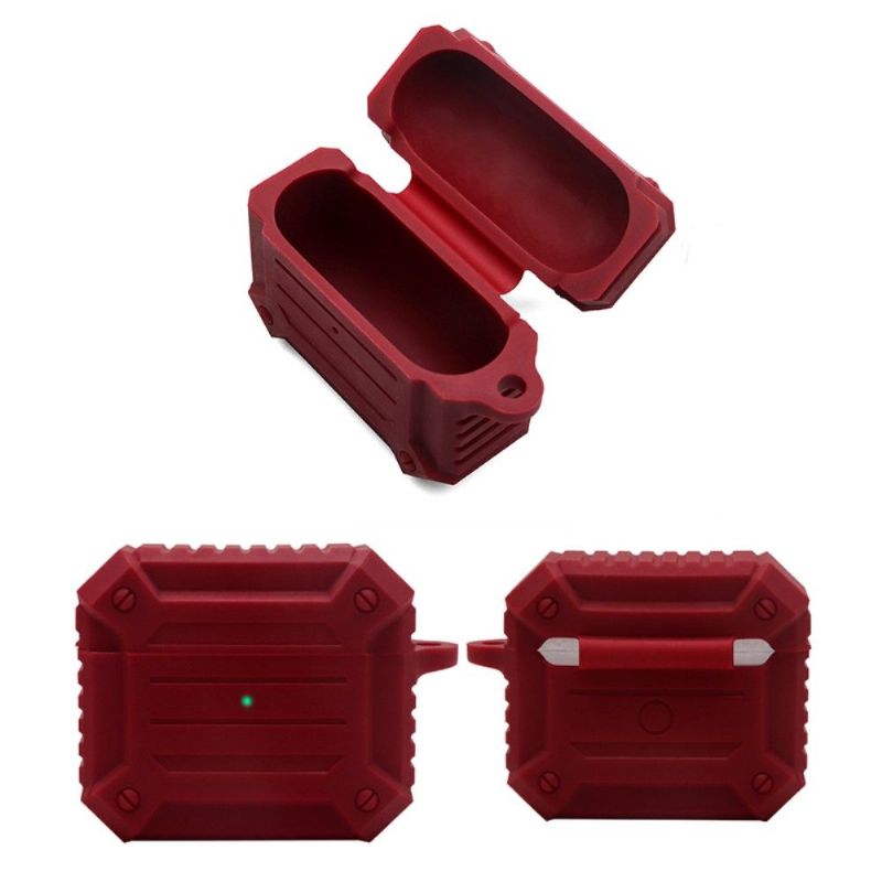Vyztužené Silikonové Pouzdro Airpods 3 S Karabinou