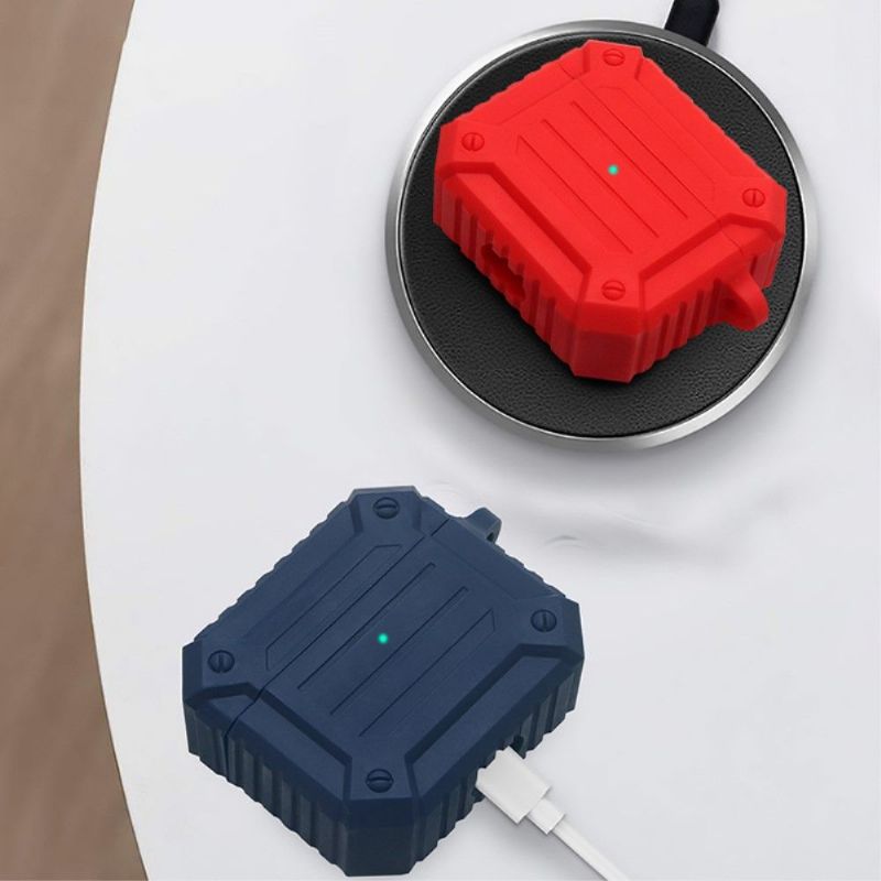Vyztužené Silikonové Pouzdro Airpods 3 S Karabinou