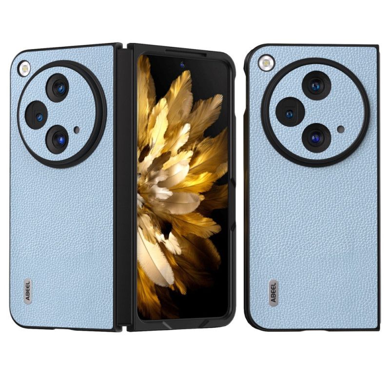 Kryt Oneplus Open Přírodní Kůže Abeel Litchi