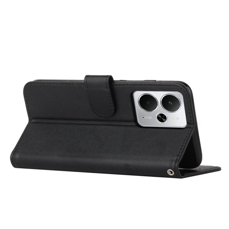 Kožený Kryt Realme 14t 5g Obchodní Styl